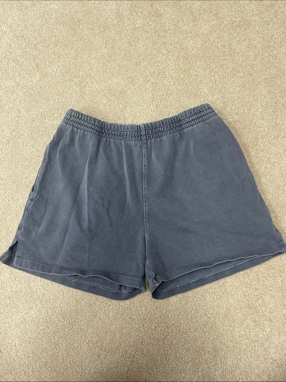 Brandy Melville Washed Grey/blue casual shorts